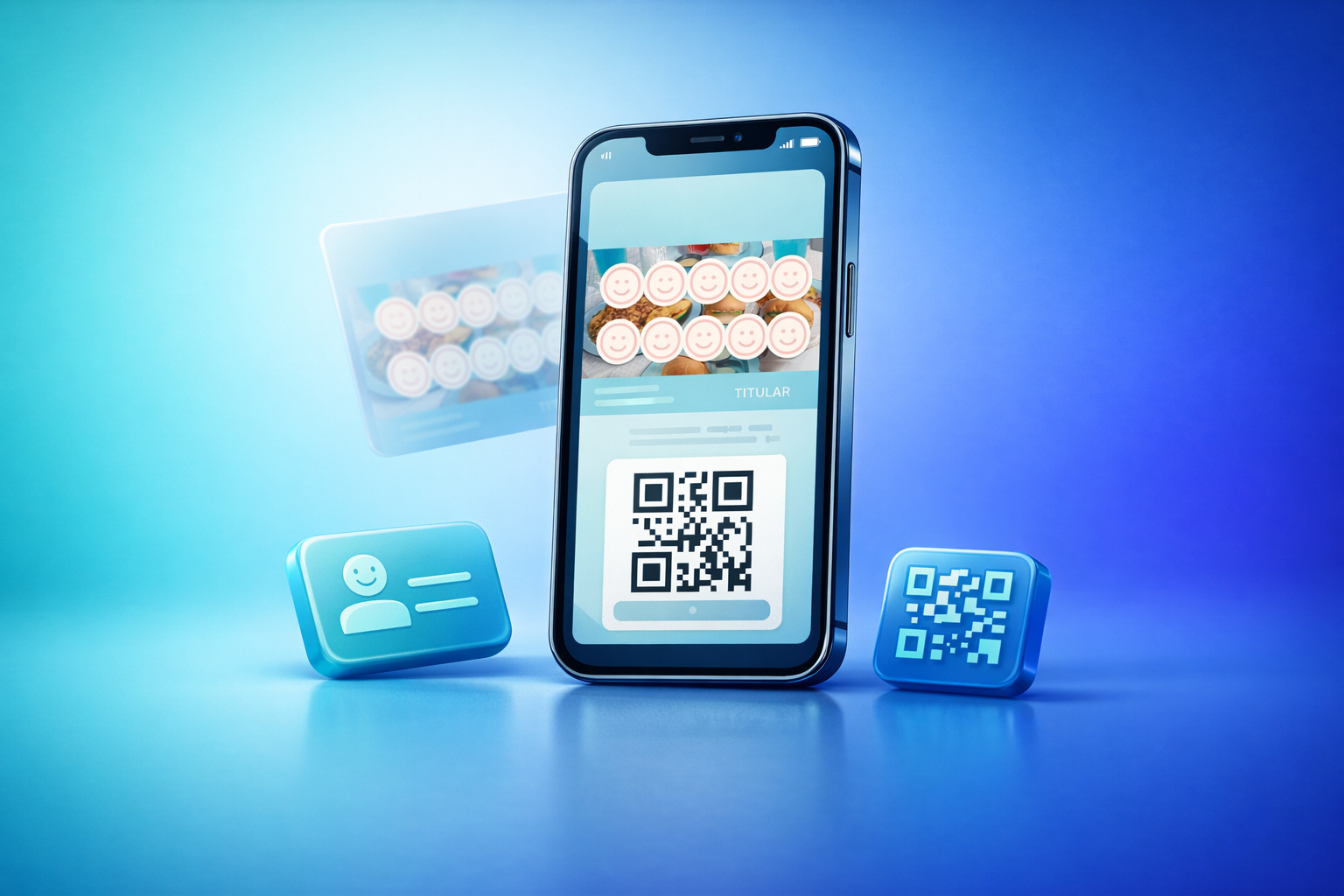 Tarjeta digital de fidelización Velkroo en celular